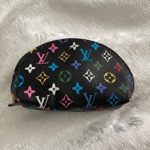 Colourful makeup bag